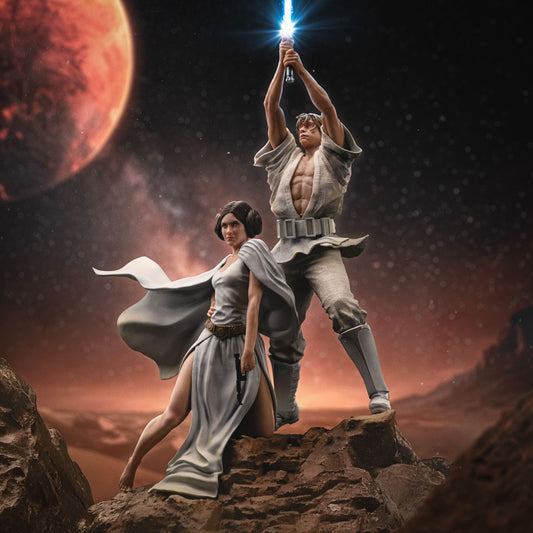 Star Wars - Luke & Leia - Deluxe Art Scale Statue 1/10