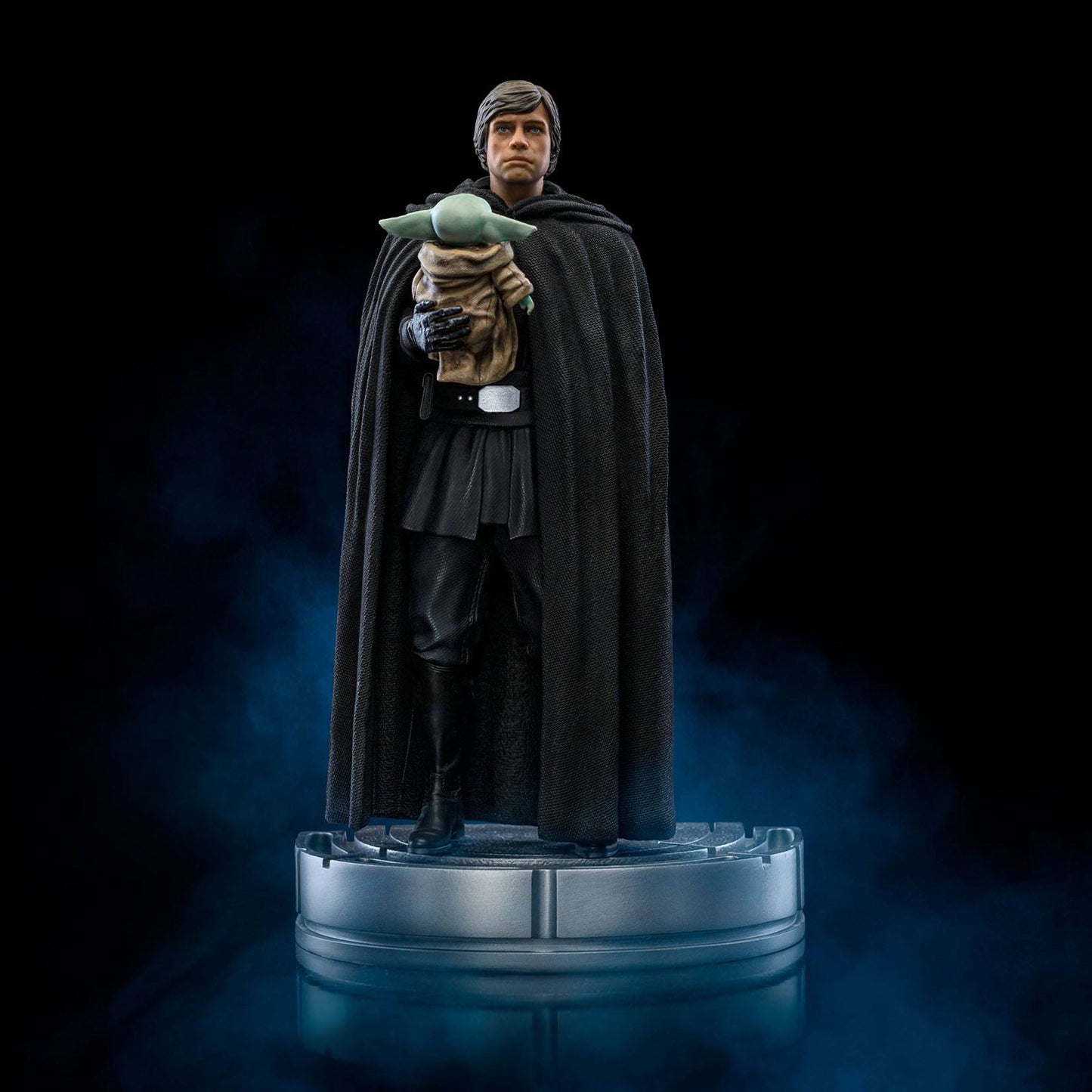 Star Wars - Luke Skywalker und Grogu - Statue 1/10