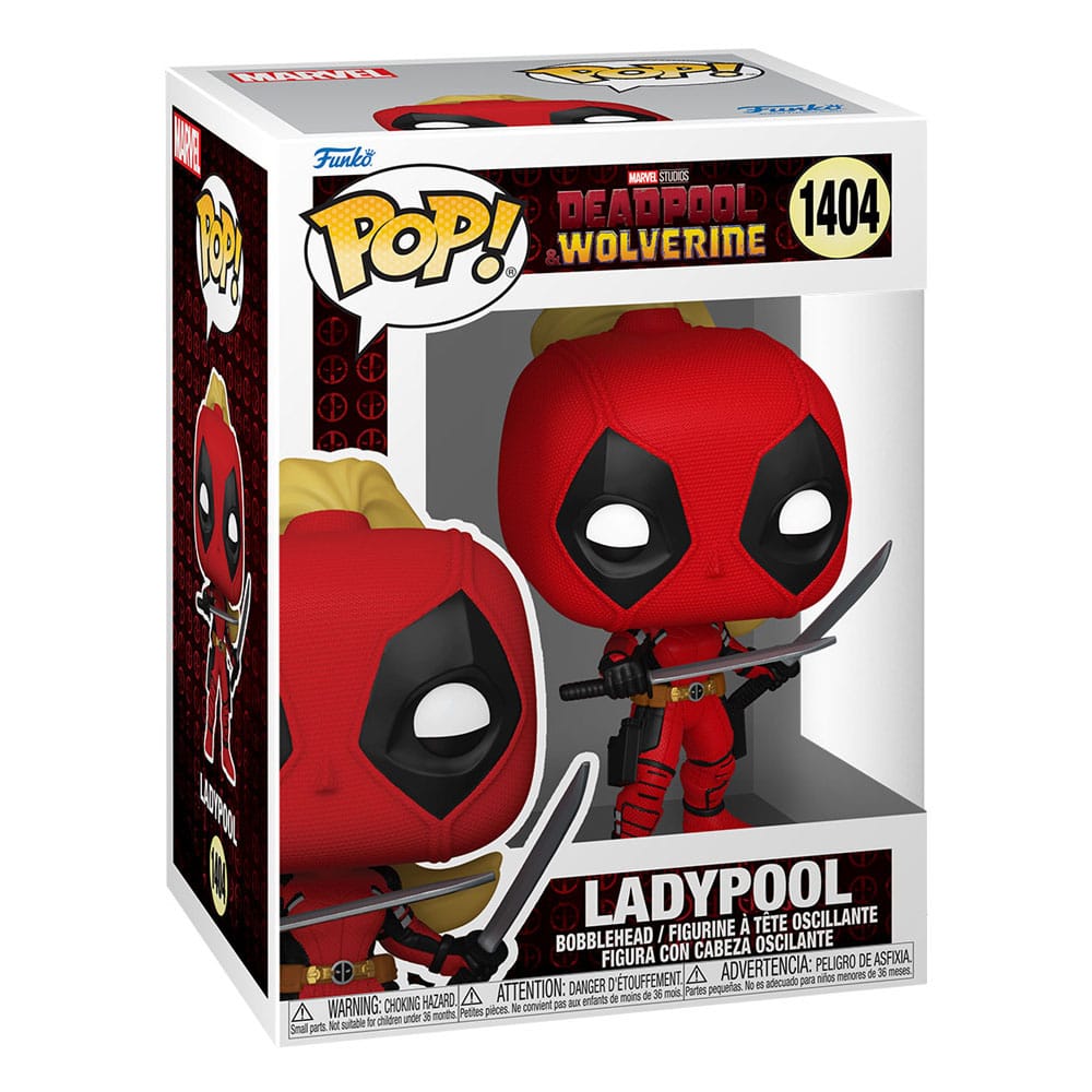 Funko POP! Marvel - Deadpool 3 - Ladypool - Minifigur